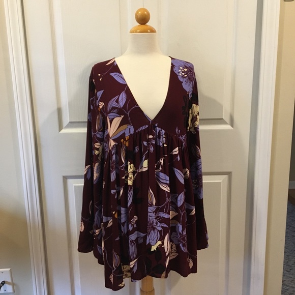 ✨Host Pick✨ NWOT Free People Floral Blouse - Picture 8 of 8